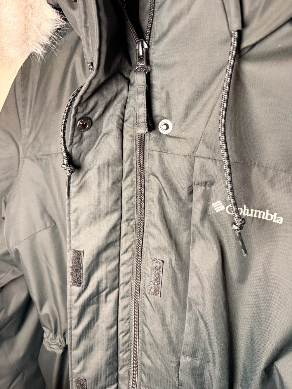 Columbia Suttle Mountain Mid Jacket XL Black Omni Heat Winter Parka - Picture 7 of 14